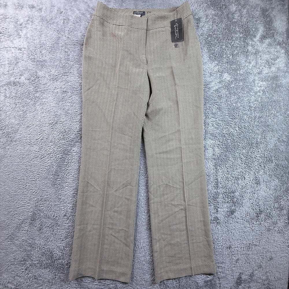 NWT Wool Blend  Women's Herringbone Wide Leg Pants